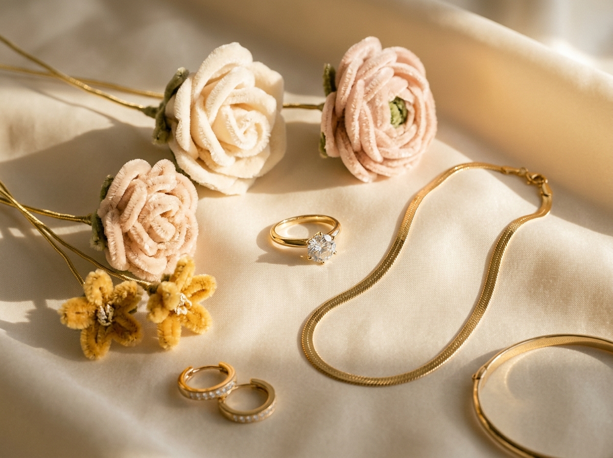 TAAM 18K Gold Jewellery & Blooms