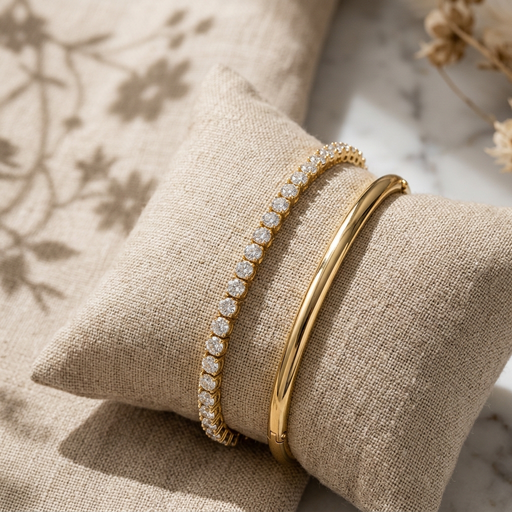 Tennis Bracelets & Cuffs